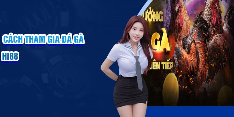 Tham gia đá gà Hi88 đơn giản nhanh chóng